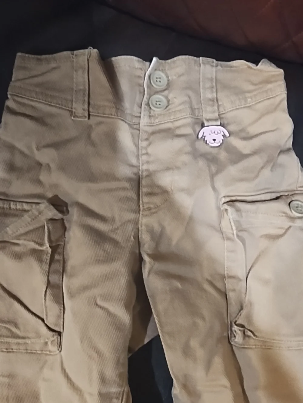 GAP Toddler Khaki Cargo Pants with Utility Pockets